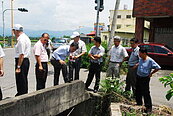 豪大雨造成13處淹水　雲林副縣長偕同水利處會勘
