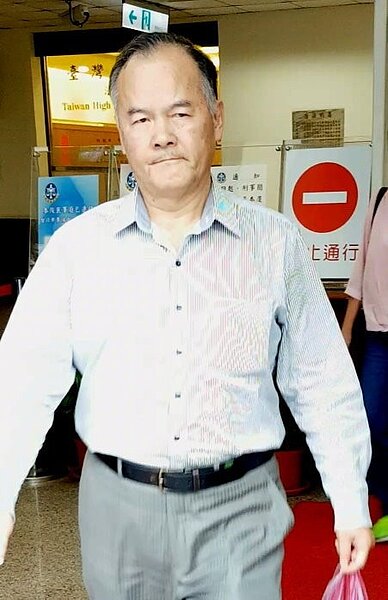 資深演員王盛弘被控詐欺74歲婦人1993萬元,高等法院下午開庭;王否認,與婦人各執一詞。記者王宏舜/攝影