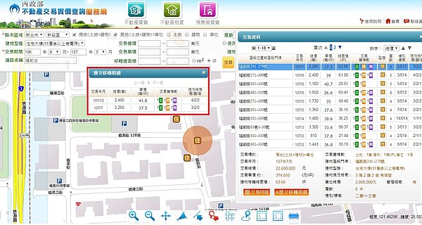 翫賞苑社區今年七月，2樓戶屋主轉手賠售200多萬。圖／實價登錄