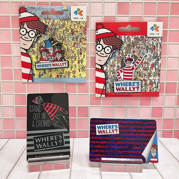 威利登上一卡通。圖/一卡通公司提供