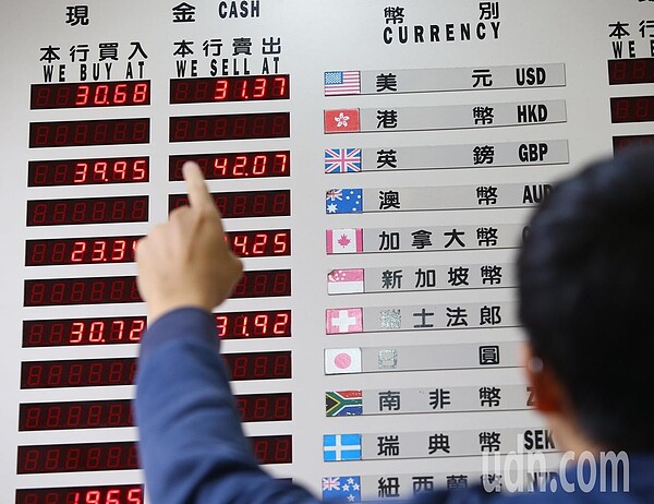 今日新台幣對美元匯率貶值,惟新台幣匯率仍維持動態穩定。記者陳柏亨/攝影