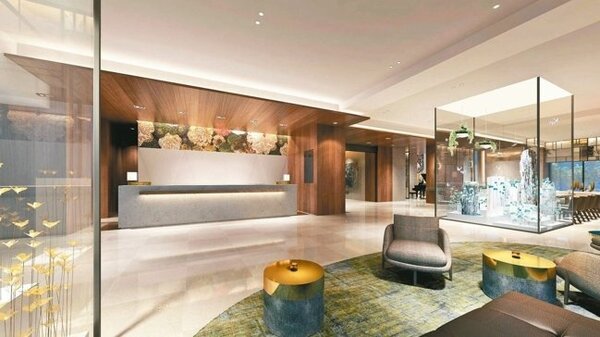 希爾頓逸林酒店正式進軍台灣市場，近期將正式開幕。 台北中山逸林酒店／提供／聯合新聞網