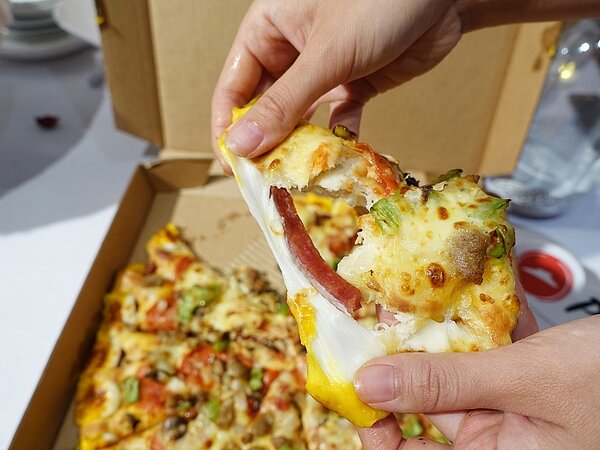 必勝客宣布漲價。 報系資料照