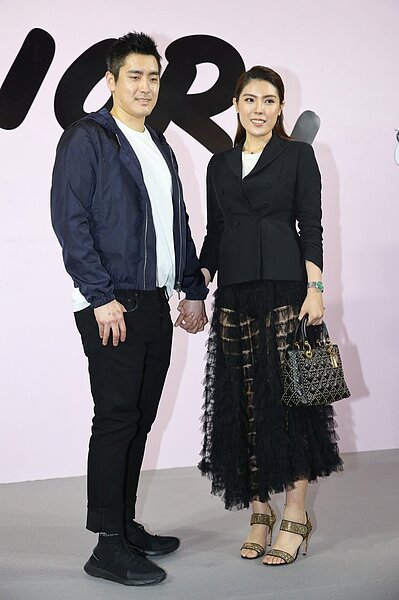 
理科太太與理科先生出席時尚活動。 圖／聯合報系資料照