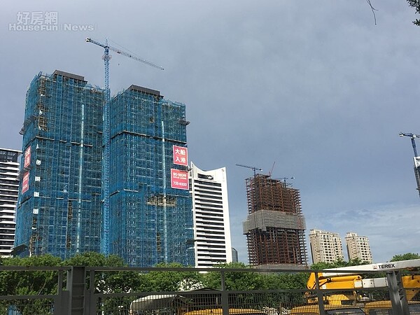 高雄房市 預售 工地 建案 推案量 (好房網news林美欣攝影)