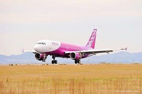 樂桃航空夏季增班，台北飛札幌增為天天飛、飛大阪關西機場則是每天3班次往返。圖／摘自樂桃航空官方粉絲專頁