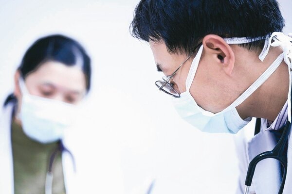 台北市立聯合醫院和平院區爆流感群聚。 圖／疾管署提供