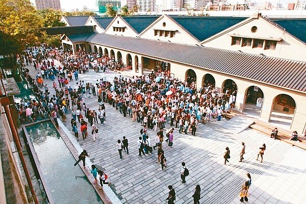 北市去年主要觀光遊憩區遊客量約4692多萬人次,其中第一名由松山文創園區拿下。 圖/文化局提供