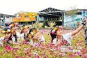 台東縱谷美景多　花海地景「花現小確幸」