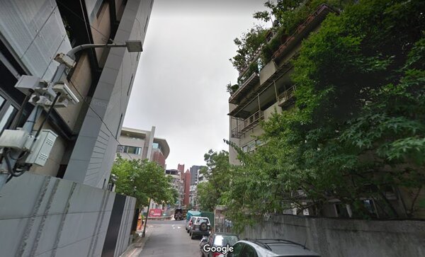 台北市臨沂街。翻攝Google地圖