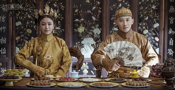 富察皇后與乾隆帝。《延禧攻略》劇照。 圖/愛奇藝提供