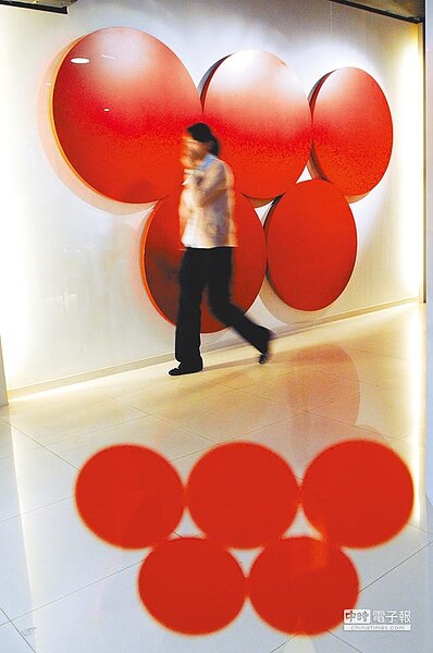 味全企業總部,處處可見鮮明的CIS企業標誌。(聯合報資料照片)