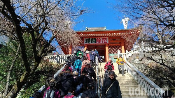 高尾山是日本東京熱門的初詣去處。記者楊德宜／攝影 
