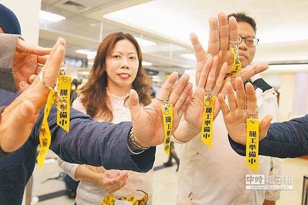 華航機師醞釀在春節罷工。(杜宜諳攝)