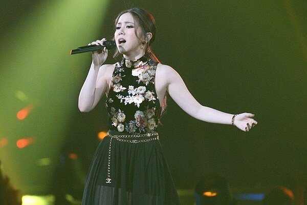 香港歌手鄧紫棋。 聯合報系資料照片/記者劉學聖攝影