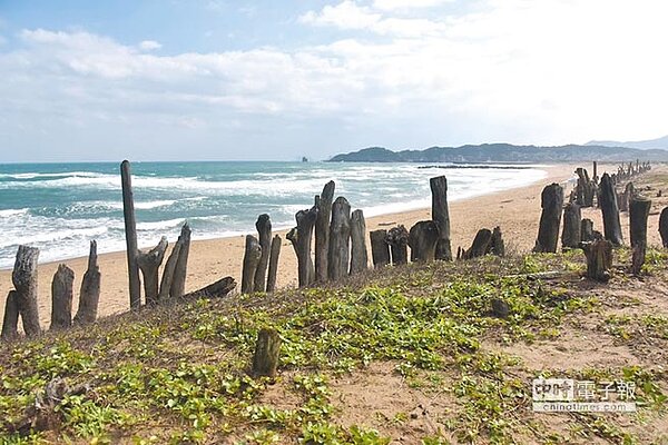 金山中角灣將成為北海岸衝浪基地,新北市府盼中央能積極協助經費與用地取得。(葉德正攝)