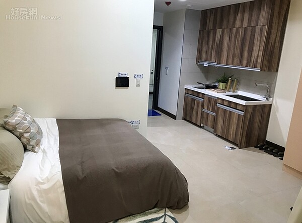 三峽國光段青年社宅預計今年11月完工,能夠提供241戶社會住宅,其中以一房型最多,有124戶。李彥穎攝
