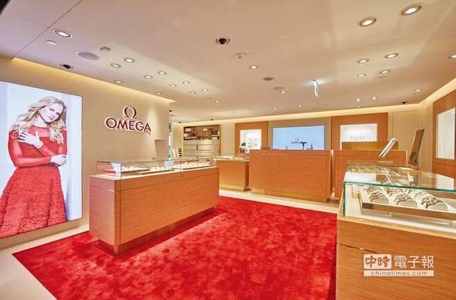 歐米茄遷店至SOGO百貨復興店，業績在人潮集中下大成長。圖／歐米茄提供