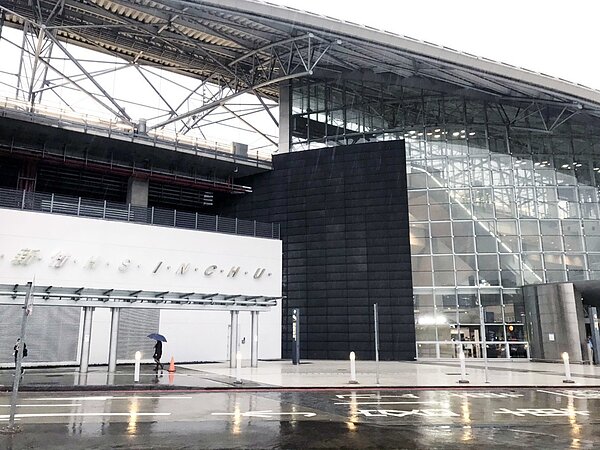 高鐵新竹站提供迅速交通，營造新竹、台北成為一日生活圈。記者郭宣彣／攝影 