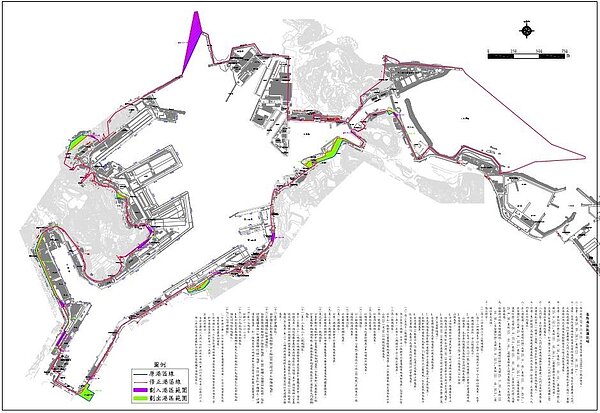 基隆港務分公司重新調整「基隆商港港區範圍」。(圖/臺灣港務公司基隆港務分公司)