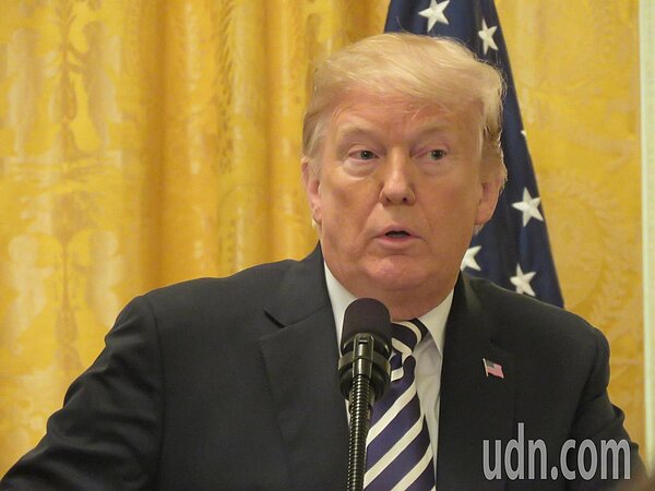 美國總統川普。聯合報資料照片