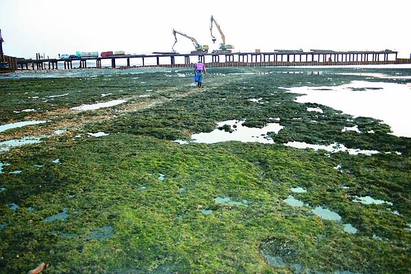 中油公司取得「觀塘案中油三接開發計畫」開發許可。 圖/聯合報系資料照片