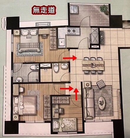 家有嬰幼兒在室內裝潢時有許多細節必須注意。(圖/竹亭聽雨提供)