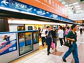 台北東西翻轉　捷運運量也東減西增