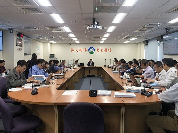 環保署今天舉辦「核能一廠除役計畫」第三次環評初審會議。記者侯俐安/攝影