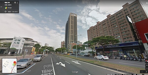 高捷生態園區站周遭房市。(圖/擷取自google map)