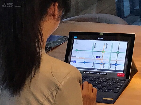 代銷業者祭出「真人實境看房」,希望增加銷售業績。李彥穎攝