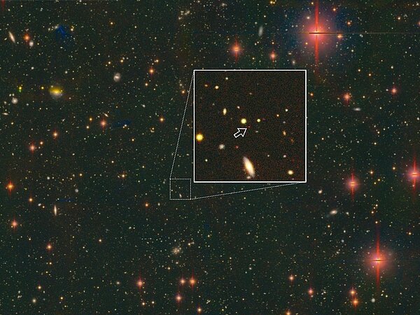 清華大學天文所副教授後藤友嗣攜手國際團隊，在距離地球約130億光年宇宙發現百個超大質量黑洞。 圖／清大提供