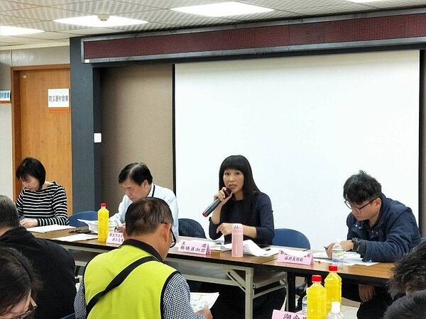 新北市議員蔡淑君推動規畫在國際媒體園區內，文化三路機捷A9站旁，設置林口公車轉運站，並初步規畫8條接駁路線，今開說明會。圖／蔡淑君服務處提供