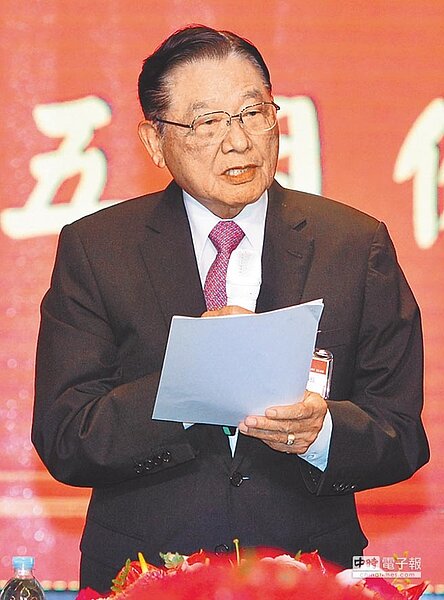 曾任經濟部長的前海基會董事長江丙坤。（本報資料照片）