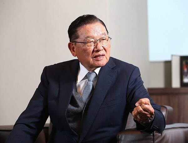 前海基會董事長江丙坤。 圖/聯合報系資料照片