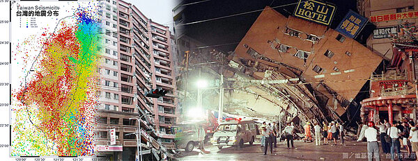 台灣地震帶分布 921地震（大刊頭主視覺）