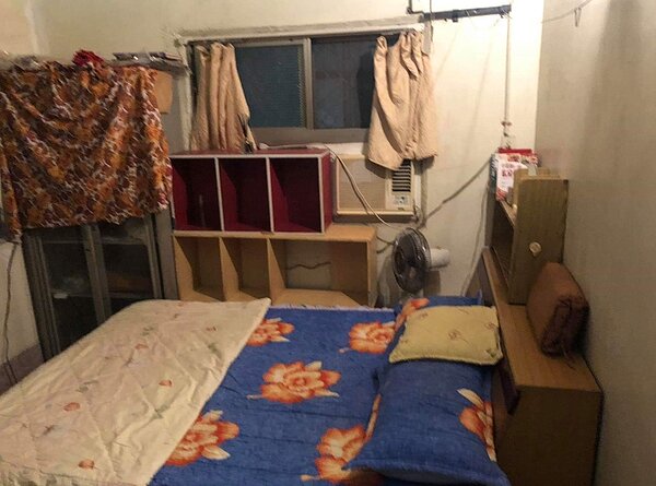 網友實際入住的房間。翻攝爆料公社