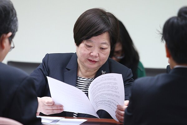 總統蔡英文表姐、勞動部前部長林美珠。 圖/聯合報系資料照片