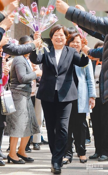 前勞動部長、蔡總統表姊林美珠。（中國時報資料照片）