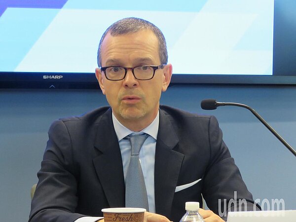 美台商會會長韓儒伯。華盛頓記者張加/攝影