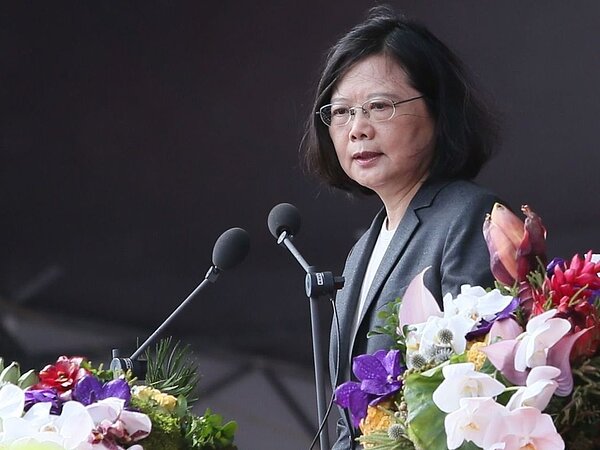 蔡英文總統發表國慶演說。 圖/聯合報系資料照片