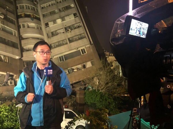 東南衛視記者葉青林申請駐台遭拒。 圖／取自臉書
