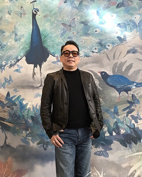 詹惟中去看了高雄市政府的風水,認為其中有許多無法理解的地方。記者葉君遠/攝影