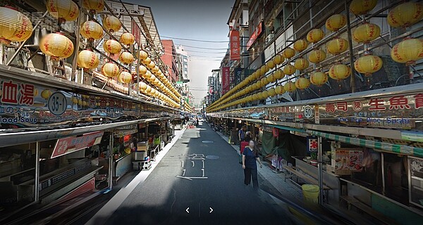 基隆廟口店家倒店頻傳。(圖/擷取自Google Map)