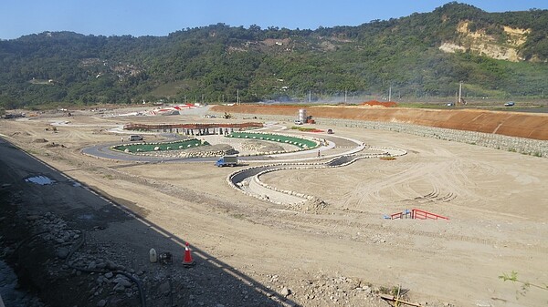 大安溪溼地公園案施工到一半,因石虎保育等生態問題,爭議沸沸揚揚。記者范榮達/攝影