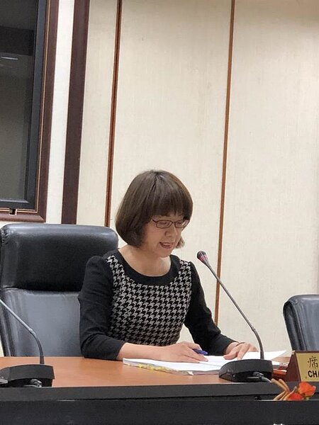 非本次新聞照。經濟部統計處副處長王淑娟。(圖/王玉樹攝)