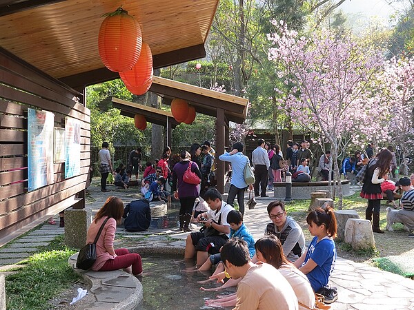 谷關溫泉公園。圖/交通部觀光局