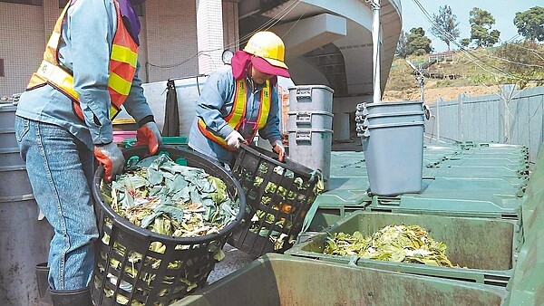 防堵非洲豬瘟病毒,農委會鼓勵廚餘養豬戶改以飼料養豬,高雄市環保局憂心養豬廚餘去化問題。 圖/高雄市環保局提供