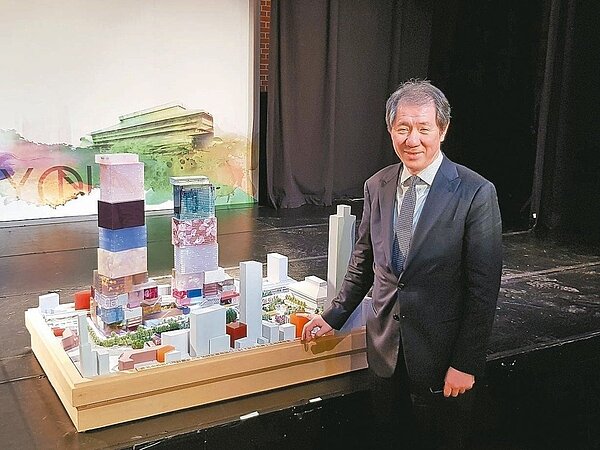 投標北車雙子星聯開案的南海控股董事會主席于品海日前說明投資動機、經營理念。 本報系資料庫