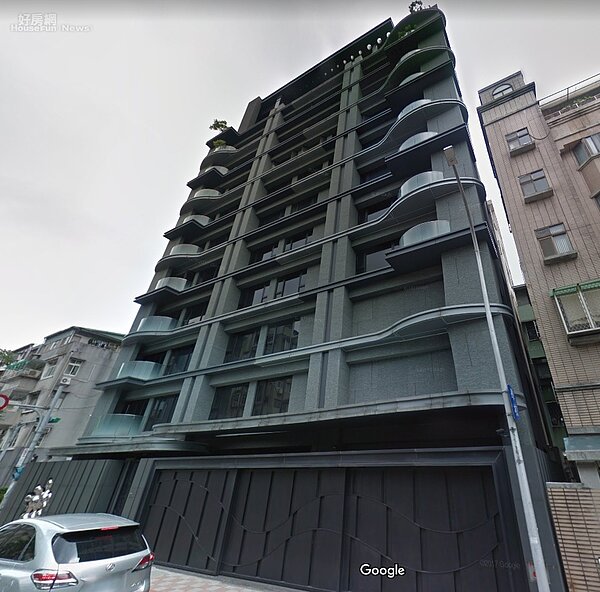 寶舖九野近年交易兩戶均賠售千萬 （圖／擷取自Google Map）